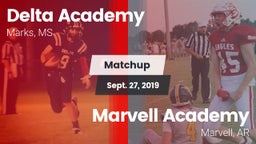 Matchup: Delta Academy vs. Marvell Academy  2019