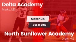 Matchup: Delta Academy vs. North Sunflower Academy  2019