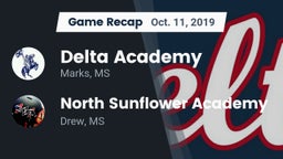 Recap: Delta Academy  vs. North Sunflower Academy  2019