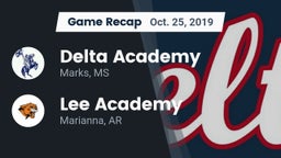 Recap: Delta Academy  vs. Lee Academy  2019
