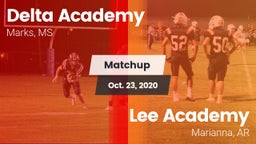 Matchup: Delta Academy vs. Lee Academy  2020