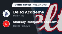 Recap: Delta Academy  vs. Sharkey Issaquena Academy  2021