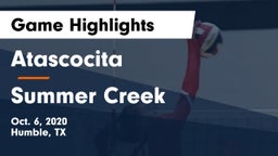 Atascocita  vs Summer Creek  Game Highlights - Oct. 6, 2020