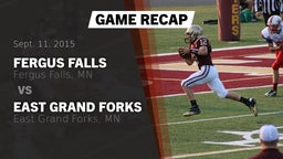 Recap: Fergus Falls  vs. East Grand Forks  2015