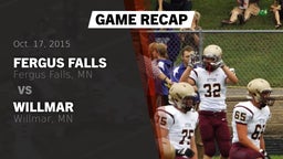 Recap: Fergus Falls  vs. Willmar  2015