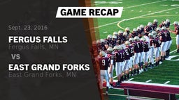 Recap: Fergus Falls  vs. East Grand Forks  2016