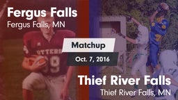 Matchup: Fergus Falls High vs. Thief River Falls  2016