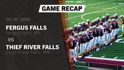 Recap: Fergus Falls  vs. Thief River Falls  2016