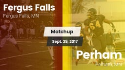Matchup: Fergus Falls High vs. Perham  2017