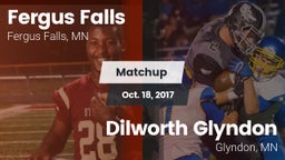 Matchup: Fergus Falls High vs. Dilworth Glyndon  2017
