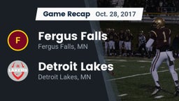Recap: Fergus Falls  vs. Detroit Lakes  2017