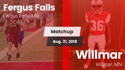 Matchup: Fergus Falls High vs. Willmar  2018
