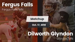 Matchup: Fergus Falls High vs. Dilworth Glyndon  2018
