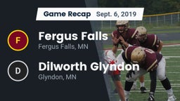 Recap: Fergus Falls  vs. Dilworth Glyndon  2019