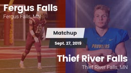 Matchup: Fergus Falls High vs. Thief River Falls  2019