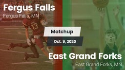 Matchup: Fergus Falls High vs. East Grand Forks  2020
