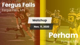 Matchup: Fergus Falls High vs. Perham  2020