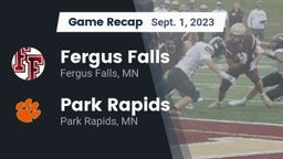 Recap: Fergus Falls  vs. Park Rapids  2023
