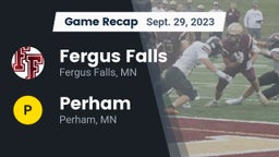 Recap: Fergus Falls  vs. Perham  2023
