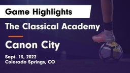 The Classical Academy  vs Canon City  Game Highlights - Sept. 13, 2022