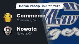 Recap: Commerce  vs. Nowata  2017