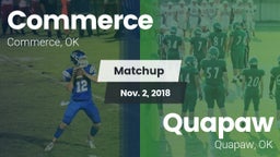 Matchup: Commerce  vs. Quapaw  2018