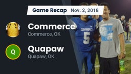 Recap: Commerce  vs. Quapaw  2018