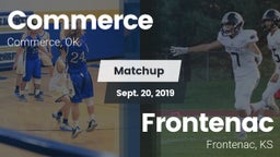 Matchup: Commerce  vs. Frontenac  2019