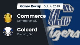 Recap: Commerce  vs. Colcord  2019