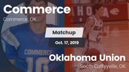 Matchup: Commerce  vs. Oklahoma Union  2019