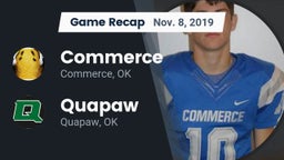 Recap: Commerce  vs. Quapaw  2019
