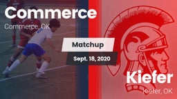 Matchup: Commerce  vs. Kiefer  2020