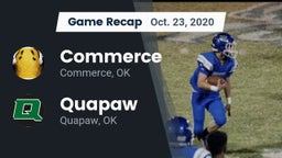 Recap: Commerce  vs. Quapaw  2020