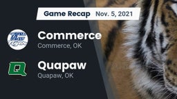 Recap: Commerce  vs. Quapaw  2021