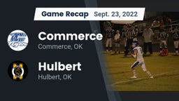 Recap: Commerce  vs. Hulbert  2022
