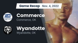 Recap: Commerce  vs. Wyandotte  2022