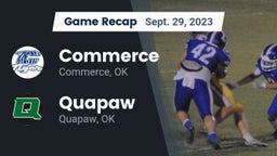 Recap: Commerce  vs. Quapaw  2023