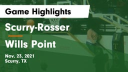 Scurry-Rosser  vs Wills Point  Game Highlights - Nov. 23, 2021