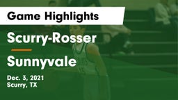 Scurry-Rosser  vs Sunnyvale Game Highlights - Dec. 3, 2021