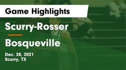 Scurry-Rosser  vs Bosqueville  Game Highlights - Dec. 28, 2021