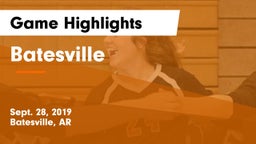 Batesville  Game Highlights - Sept. 28, 2019