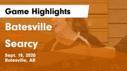 Batesville  vs Searcy  Game Highlights - Sept. 18, 2020