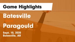 Batesville  vs Paragould  Game Highlights - Sept. 10, 2020
