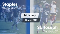 Matchup: Staples  vs. St. Joseph  2016