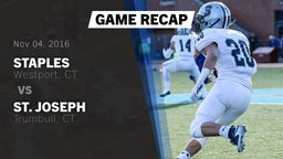 Recap: Staples  vs. St. Joseph  2016