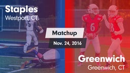 Matchup: Staples  vs. Greenwich  2016
