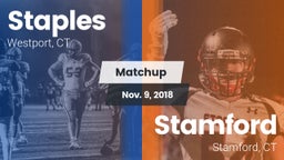 Matchup: Staples  vs. Stamford  2018