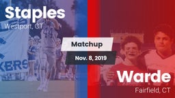 Matchup: Staples  vs. Warde  2019
