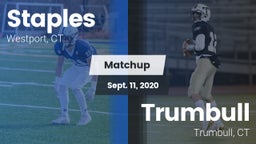 Matchup: Staples  vs. Trumbull  2020