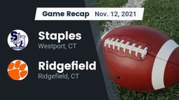 Recap: Staples  vs. Ridgefield  2021